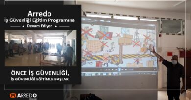 Arredo İş Güvenliği Eğitim Programına Devam Ediyor Arredo İş Güvenliği Eğitim Programına Devam Ediyor
